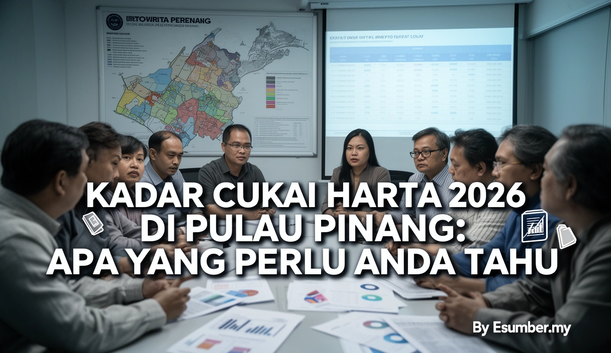 Kadar Cukai Harta 2026 di Pulau Pinang: Apa yang Perlu Anda Tahu
