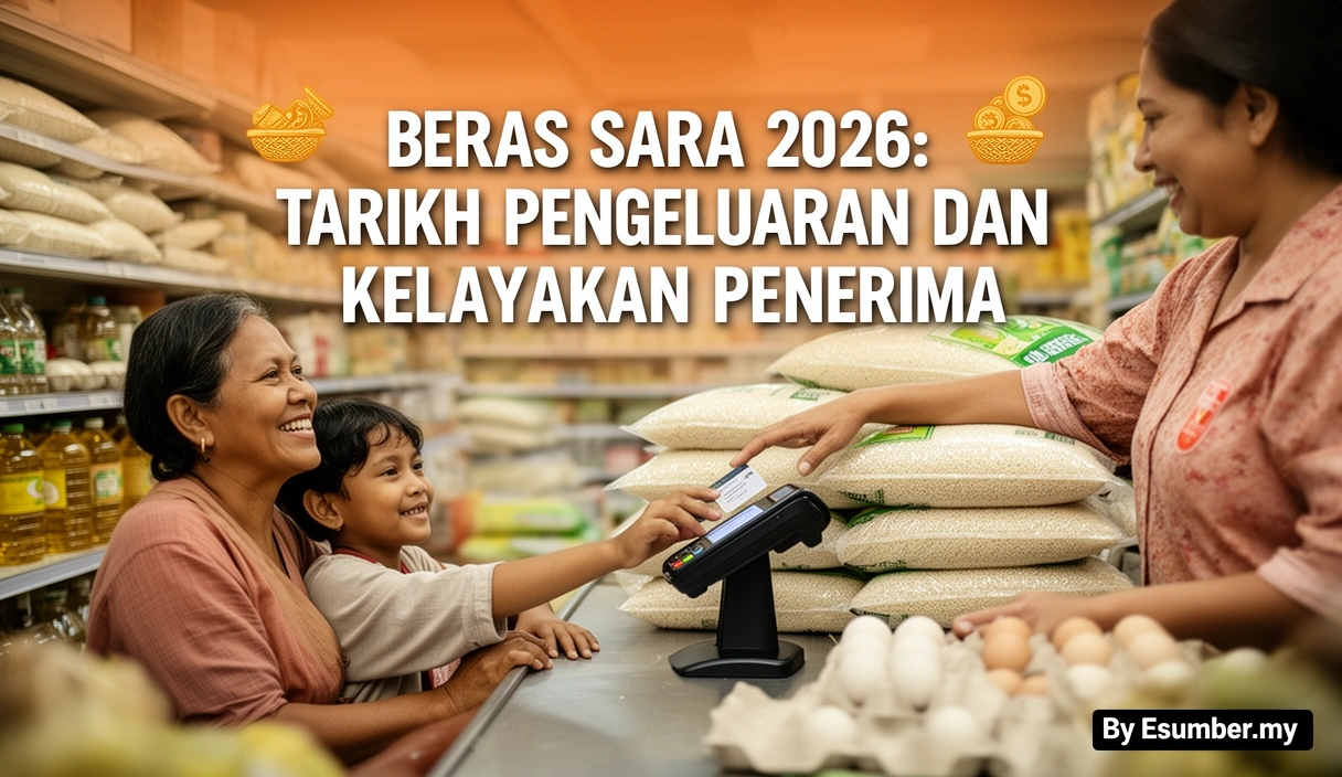 Beras Sara 2026: Tarikh Pengeluaran dan Kelayakan Penerima