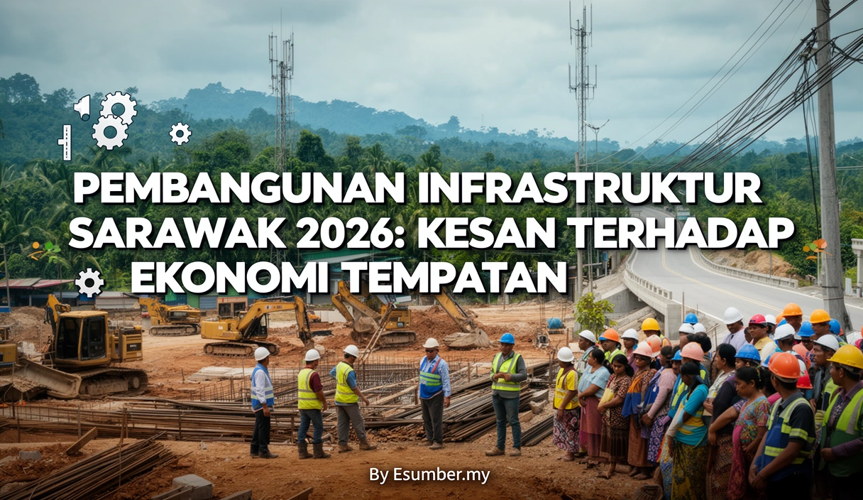 Pembangunan Infrastruktur Sarawak 2026: Kesan Terhadap Ekonomi Tempatan