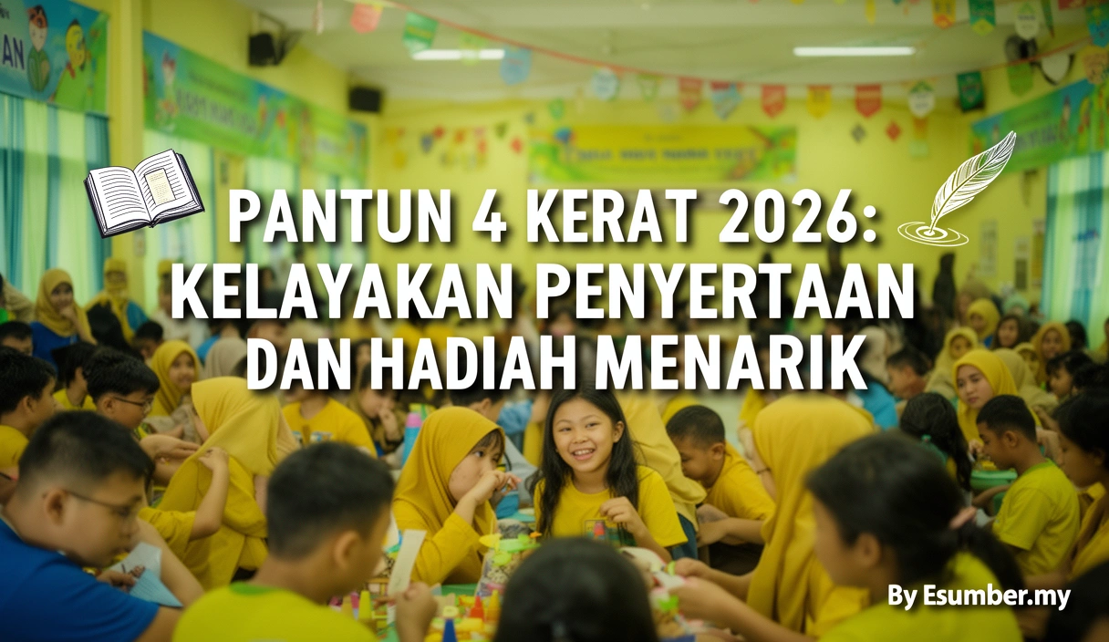 Pantun 4 Kerat 2026: Kelayakan Penyertaan dan Hadiah Menarik