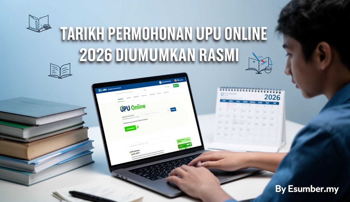 Tarikh Permohonan UPU Online 2026 Diumumkan Rasmi