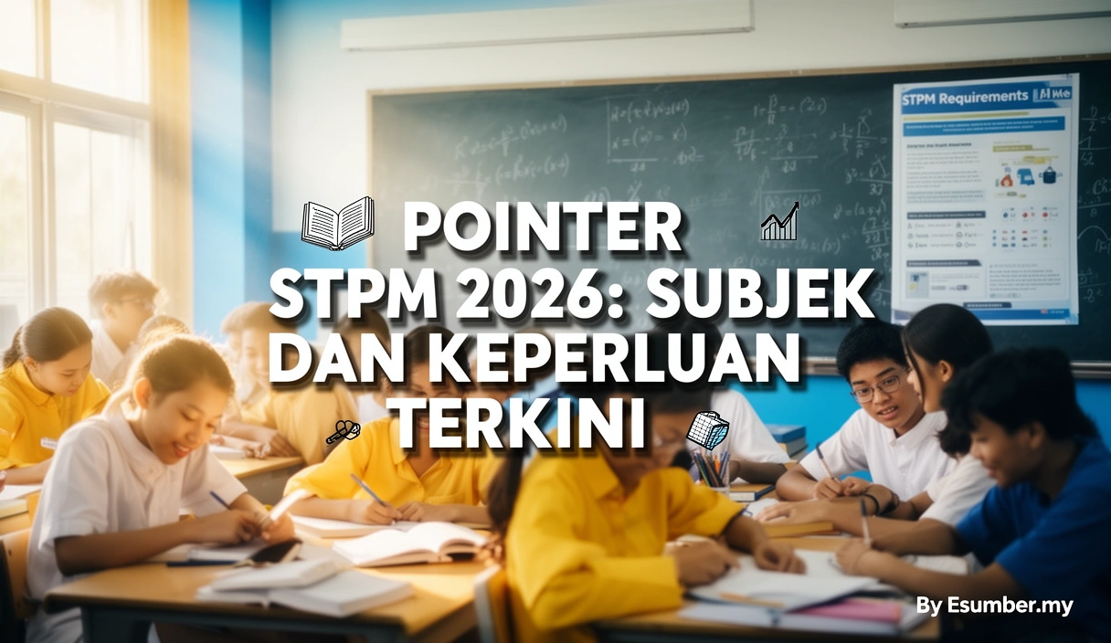 Pointer STPM 2026: Subjek dan Keperluan Terkini