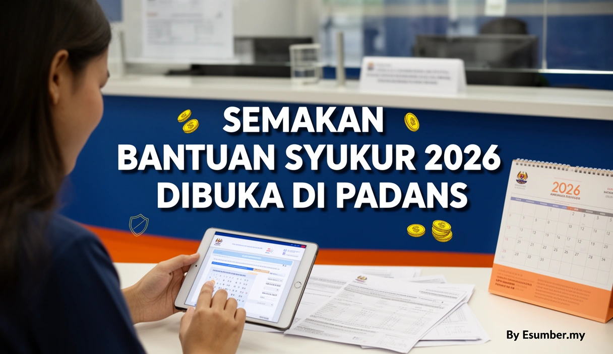 Semakan Bantuan Syukur 2026 Dibuka Di PADANS