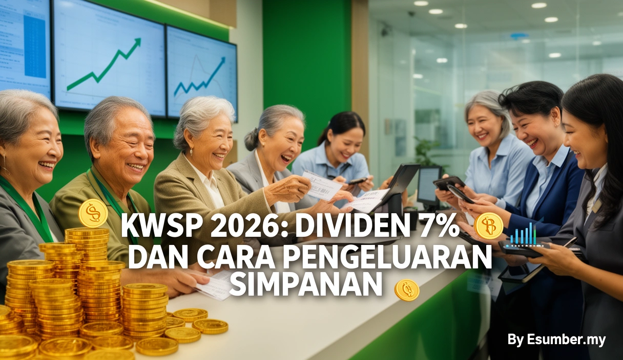 KWSP 2026: Dividen 7% dan Cara Pengeluaran Simpanan