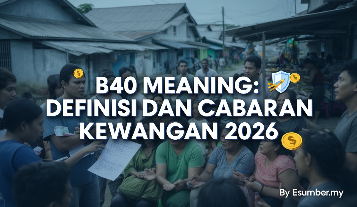B40 meaning: Definisi dan Cabaran Kewangan 2026