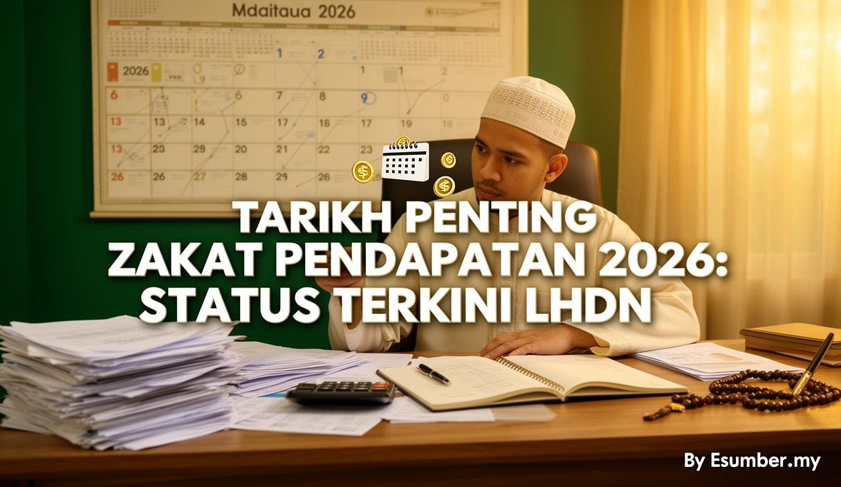 Tarikh Penting Zakat Pendapatan 2026: Status Terkini LHDN