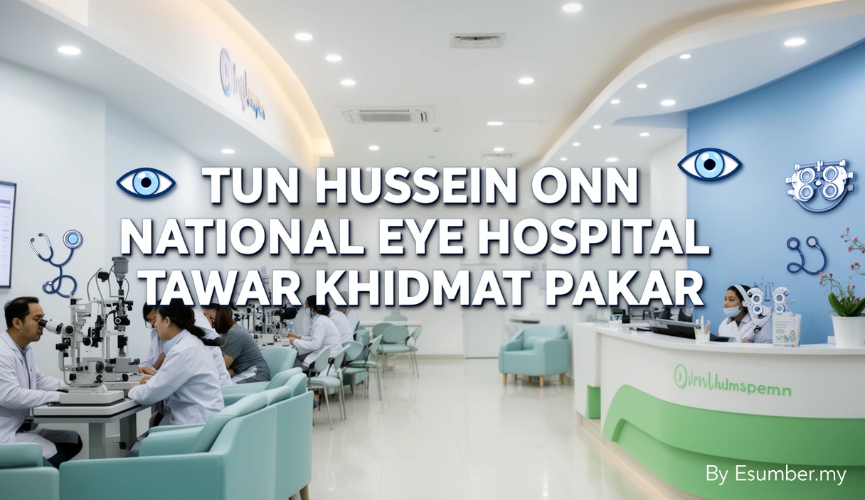 Tun Hussein Onn National Eye Hospital tawar khidmat pakar