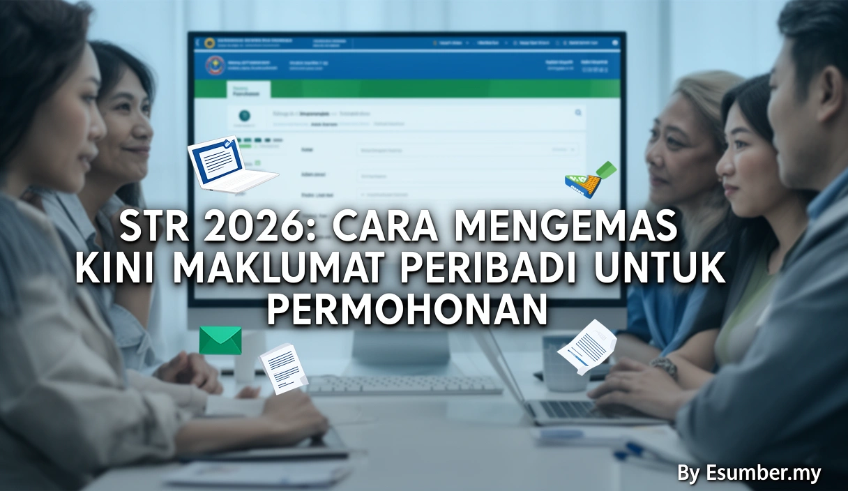 STR 2026: Cara Mengemas Kini Maklumat Peribadi untuk Permohonan