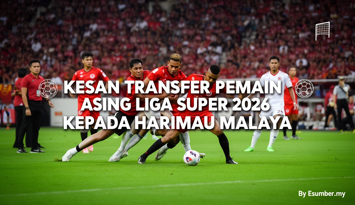 Kesan Transfer Pemain Asing Liga Super 2026 kepada Harimau Malaya