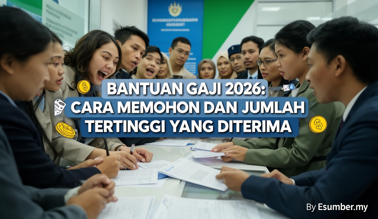 Bantuan Gaji 2026: Cara Memohon dan Jumlah Tertinggi yang Diterima