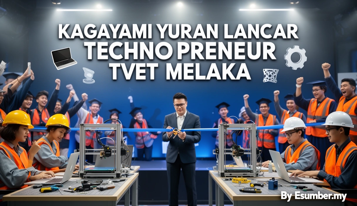 Kagayami Yuran Lancar Technopreneur TVET Melaka