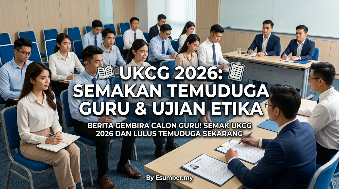 UKCG 2026: Semakan Temuduga Guru & Ujian Etika