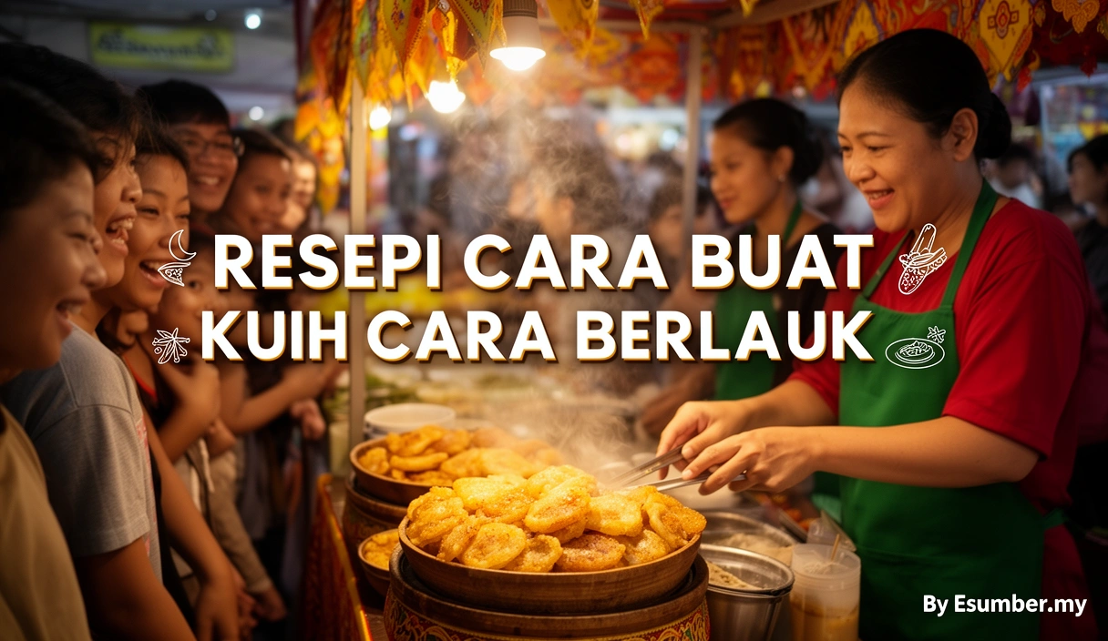 Resepi Cara Buat Kuih Cara Berlauk