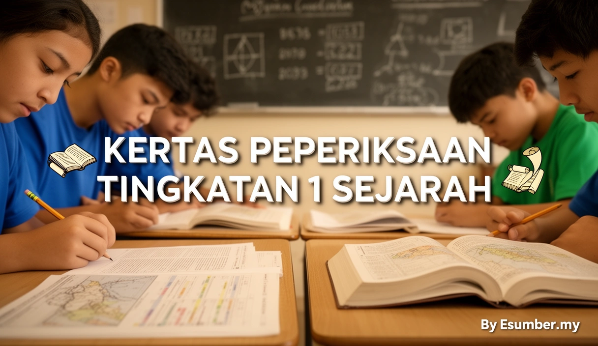 Kertas Peperiksaan Tingkatan 1 Sejarah