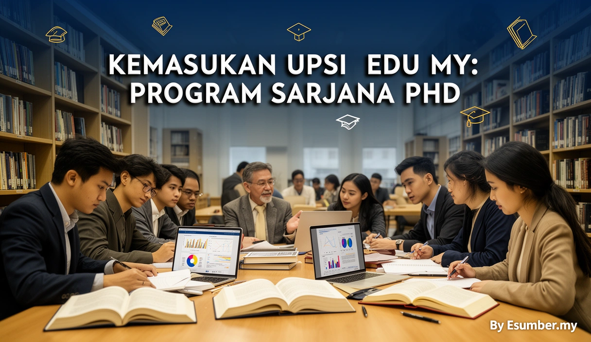 Kemasukan UPSI Edu My: Program Sarjana PhD