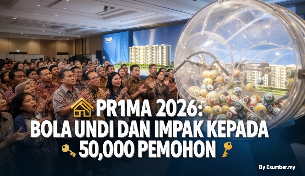 PR1MA 2026: Bola Undi dan Impak kepada 50,000 Pemohon