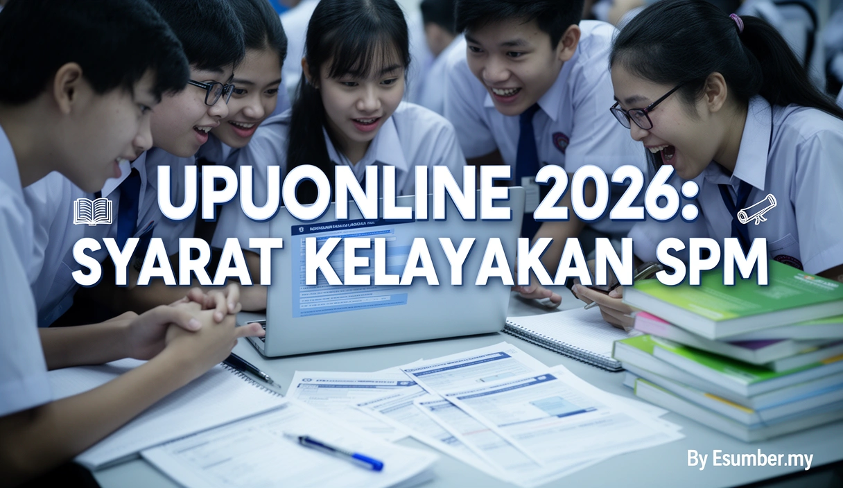 UPUOnline 2026: Syarat Kelayakan SPM