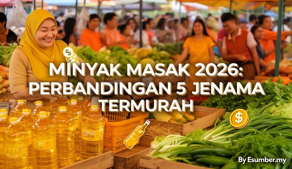 Minyak Masak 2026: Perbandingan 5 Jenama Termurah
