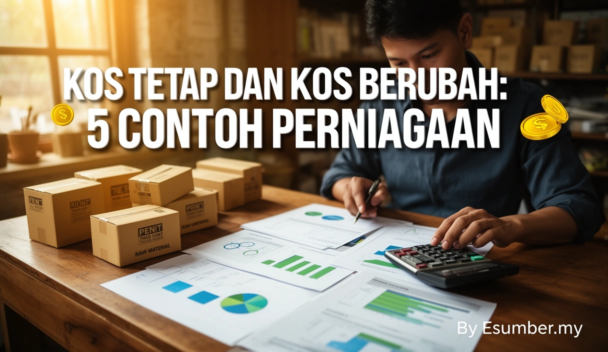 Kos Tetap dan Kos Berubah: 5 Contoh Perniagaan