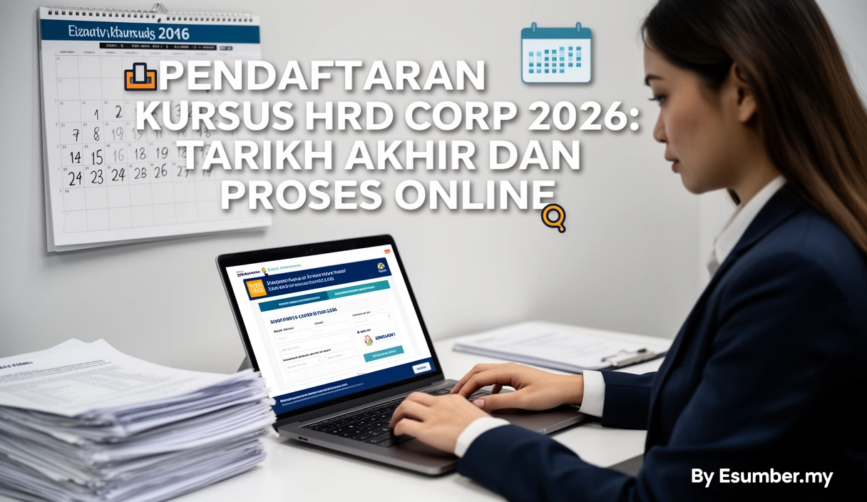 Pendaftaran Kursus HRD Corp 2026: Tarikh Akhir dan Proses Online