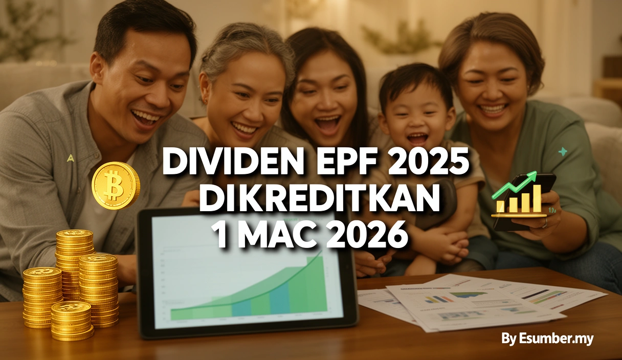 Dividen EPF 2025 Dikreditkan 1 Mac 2026
