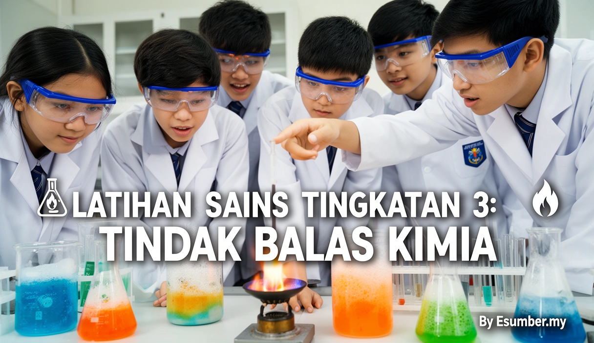 Latihan Sains Tingkatan 3: Tindak Balas Kimia