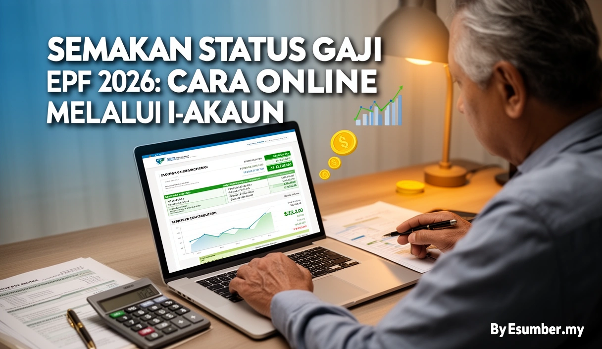 Semakan Status Gaji EPF 2026: Cara Online Melalui i-Akaun
