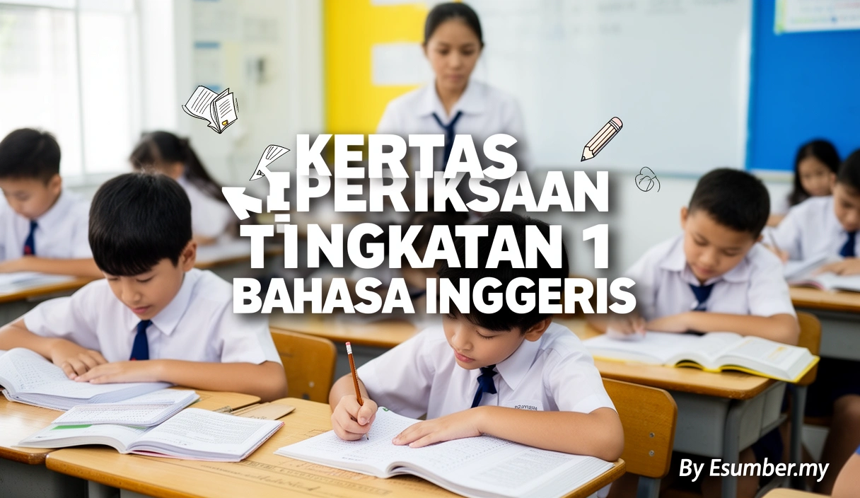 Kertas Peperiksaan Tingkatan 1 Bahasa Inggeris