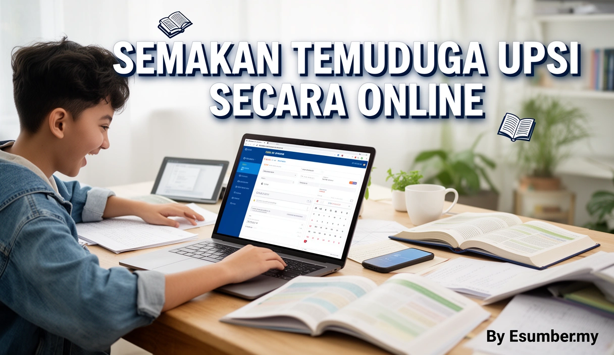 Semakan Temuduga UPSI Secara Online