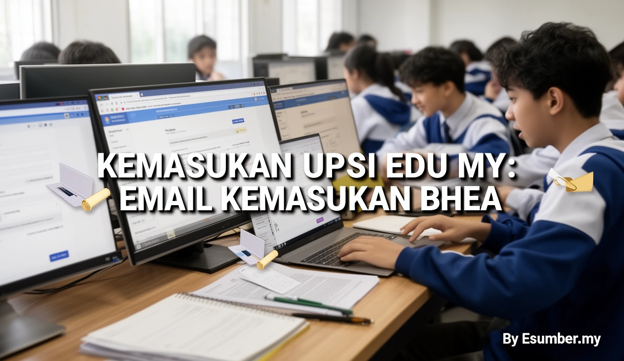 Kemasukan UPSI Edu My: Email Kemasukan Bhea