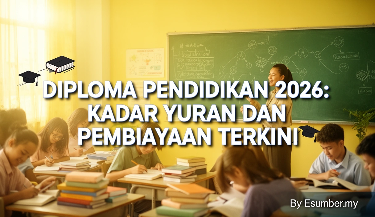 Diploma Pendidikan 2026: Kadar Yuran dan Pembiayaan Terkini