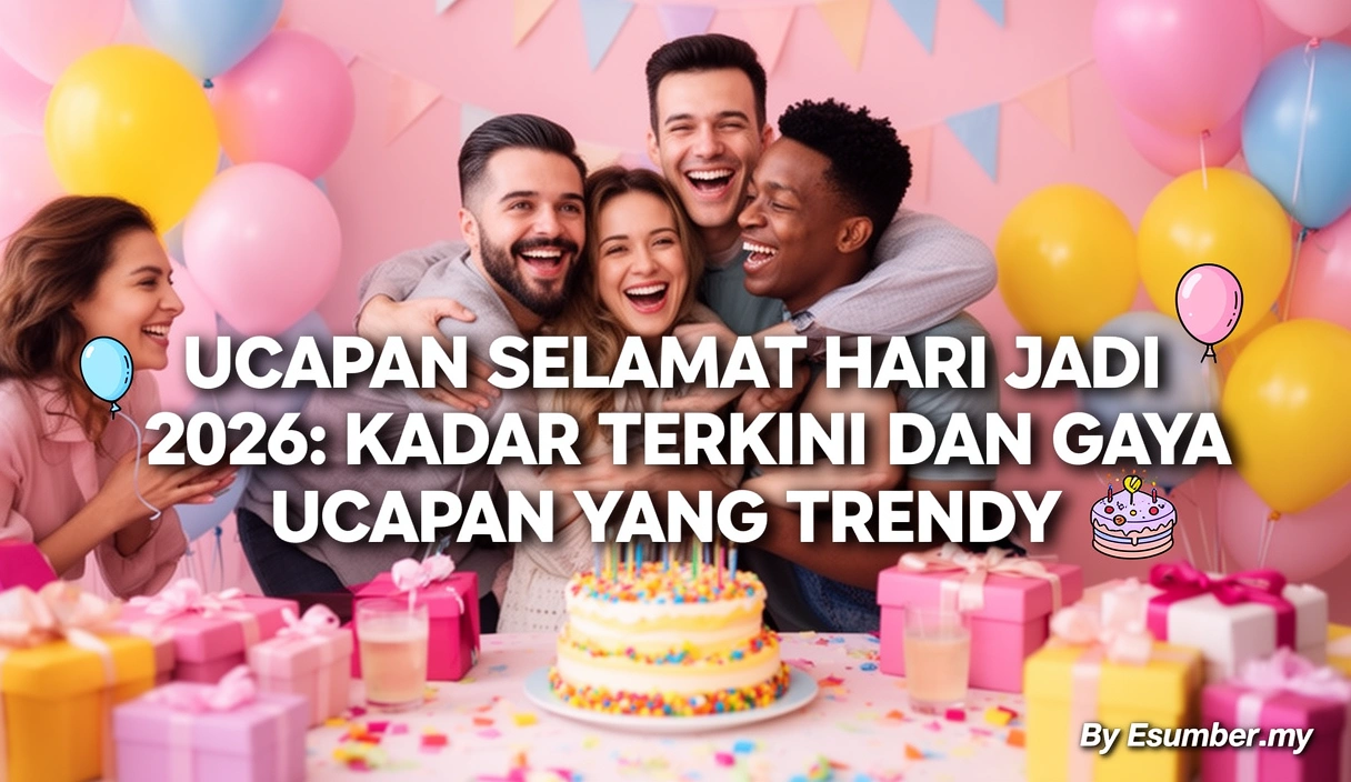 Ucapan Selamat Hari Jadi 2026: Kadar Terkini dan Gaya Ucapan yang Trendy