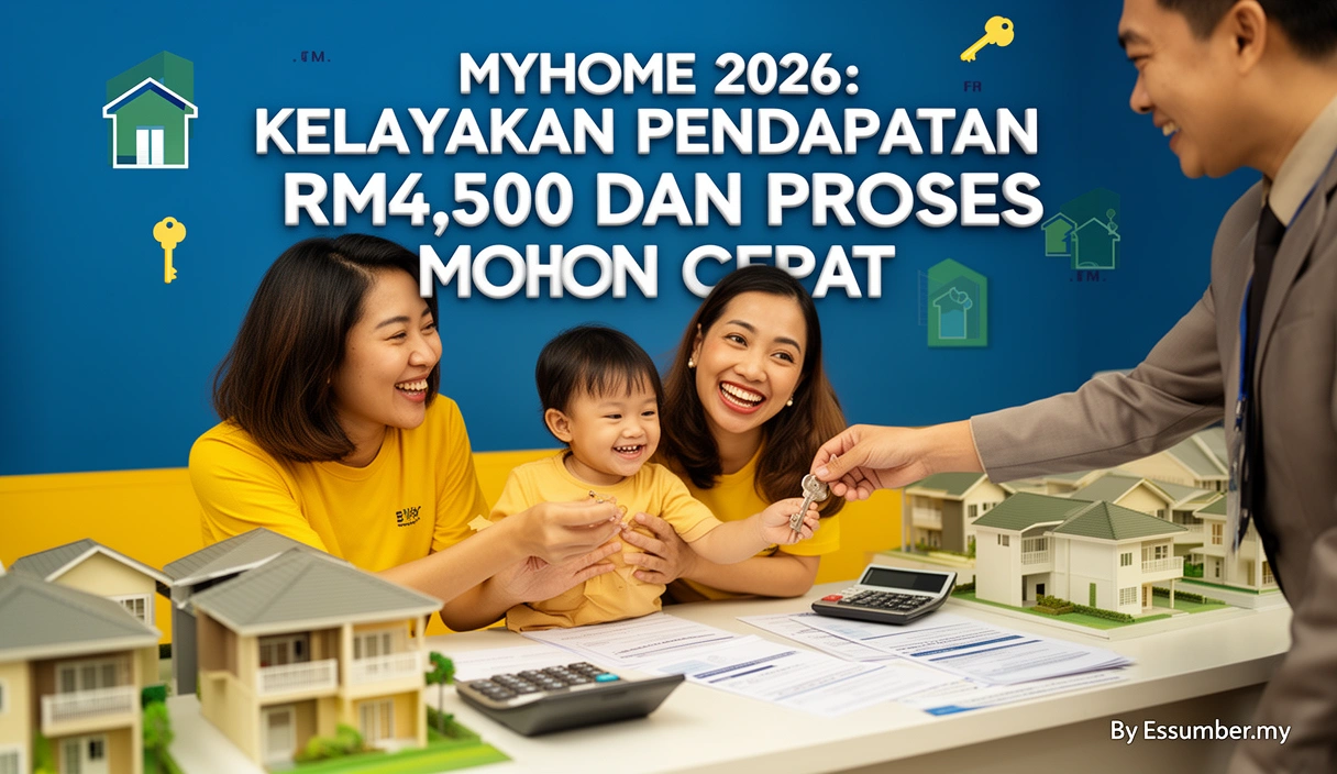 MyHome 2026: Kelayakan Pendapatan RM4,500 dan Proses Mohon Cepat