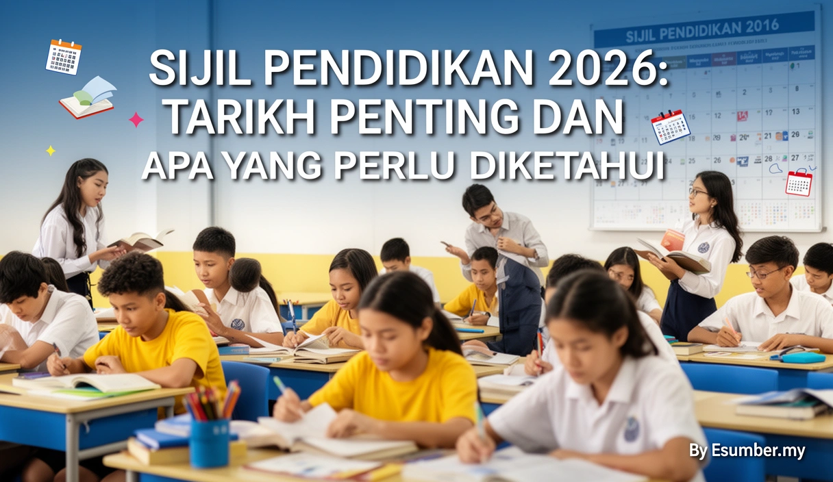 Sijil Pendidikan 2026: Tarikh Penting dan Apa yang Perlu Diketahui