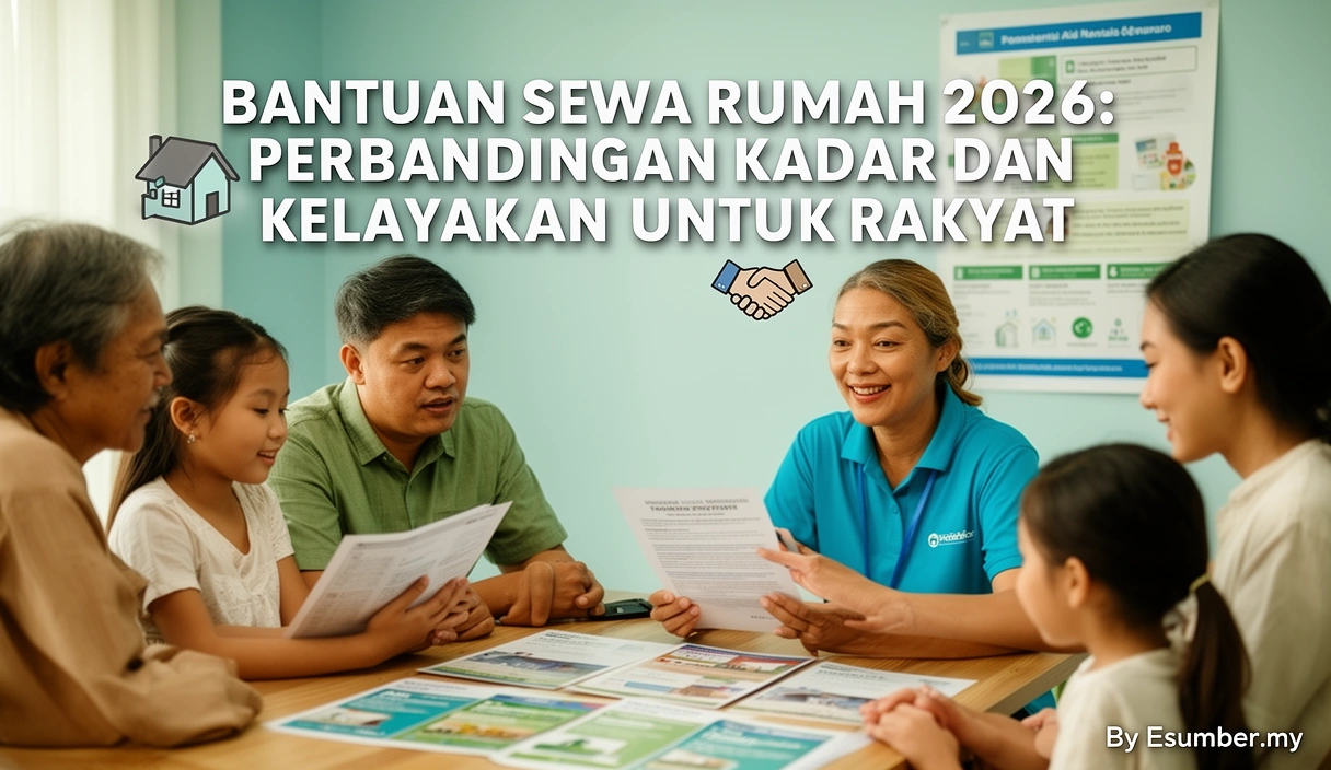 Bantuan Sewa Rumah 2026: Perbandingan Kadar dan Kelayakan untuk Rakyat
