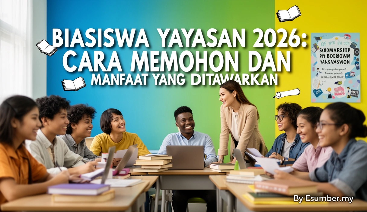 Biasiswa Yayasan 2026: Cara Memohon dan Manfaat yang Ditawarkan