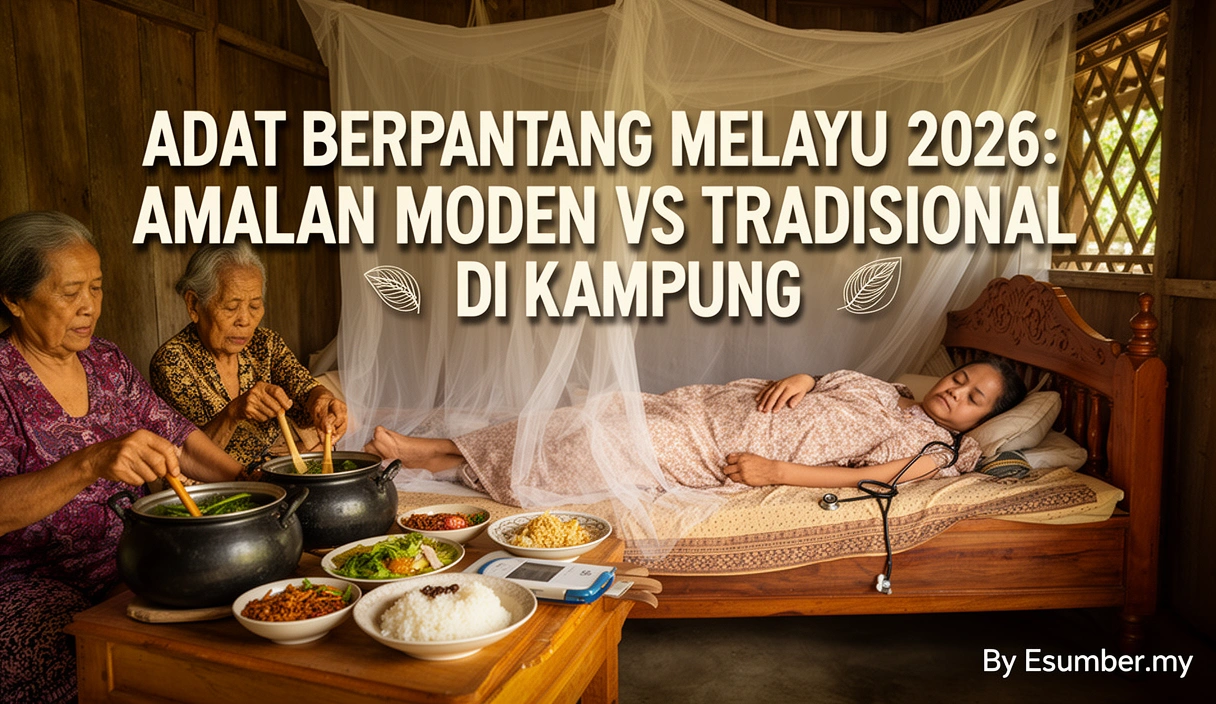 Adat Berpantang Melayu 2026: Amalan Moden vs Tradisional di Kampung