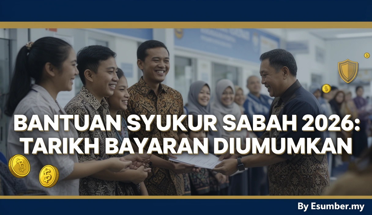 Bantuan Syukur Sabah 2026: Tarikh Bayaran Diumumkan