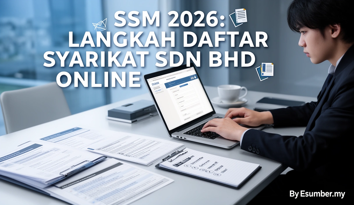 SSM 2026: Langkah Daftar Syarikat Sdn Bhd Online