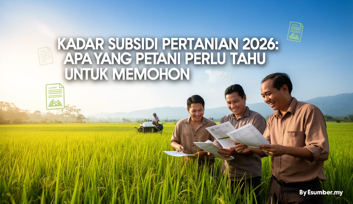 Kadar Subsidi Pertanian 2026: Apa yang Petani Perlu Tahu untuk Memohon