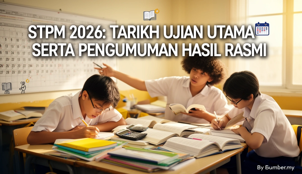 STPM 2026: Tarikh Ujian Utama serta Pengumuman Hasil Rasmi