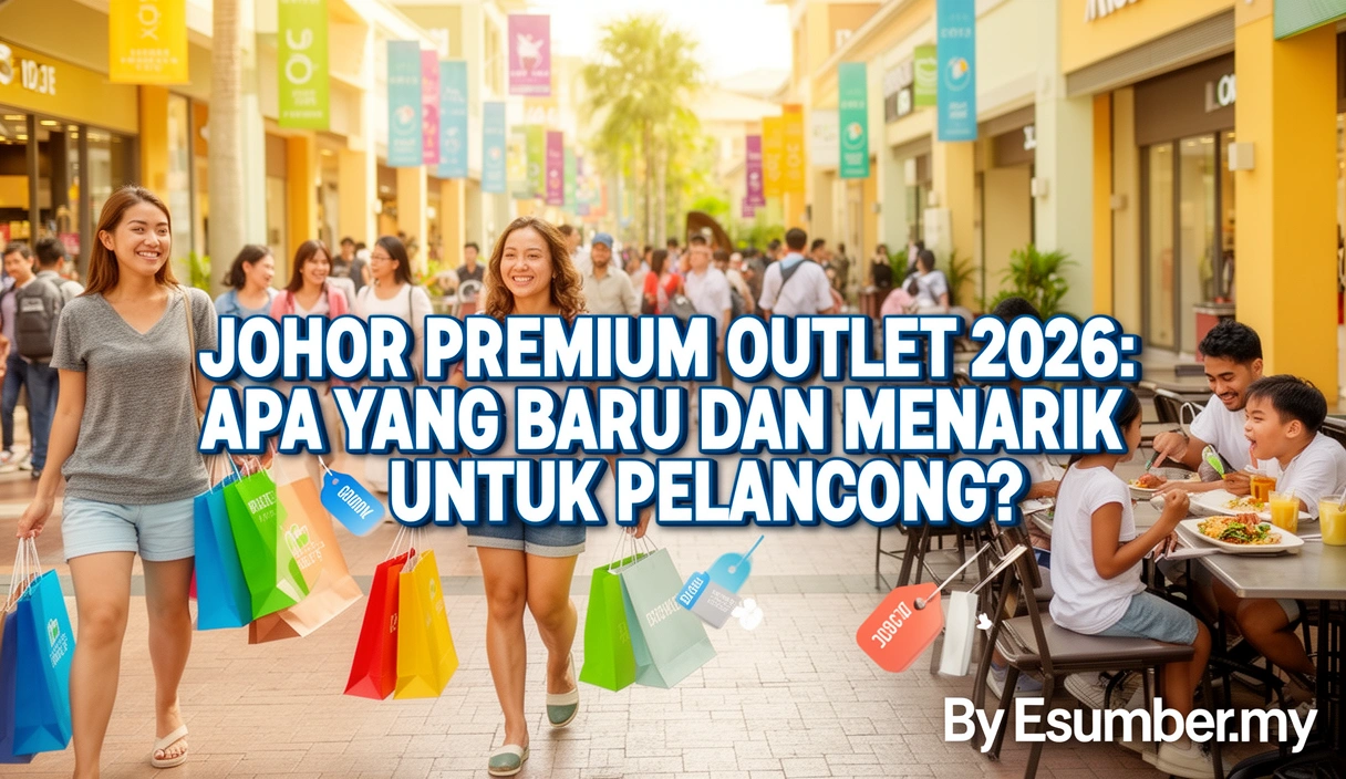Johor Premium Outlet 2026: Apa Yang Baru dan Menarik untuk Pelancong?