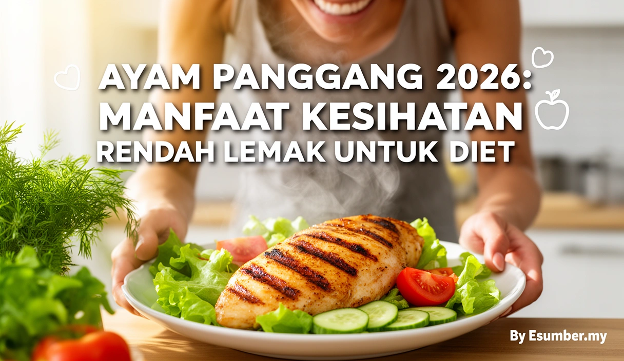 Ayam Panggang 2026: Manfaat Kesihatan Rendah Lemak untuk Diet