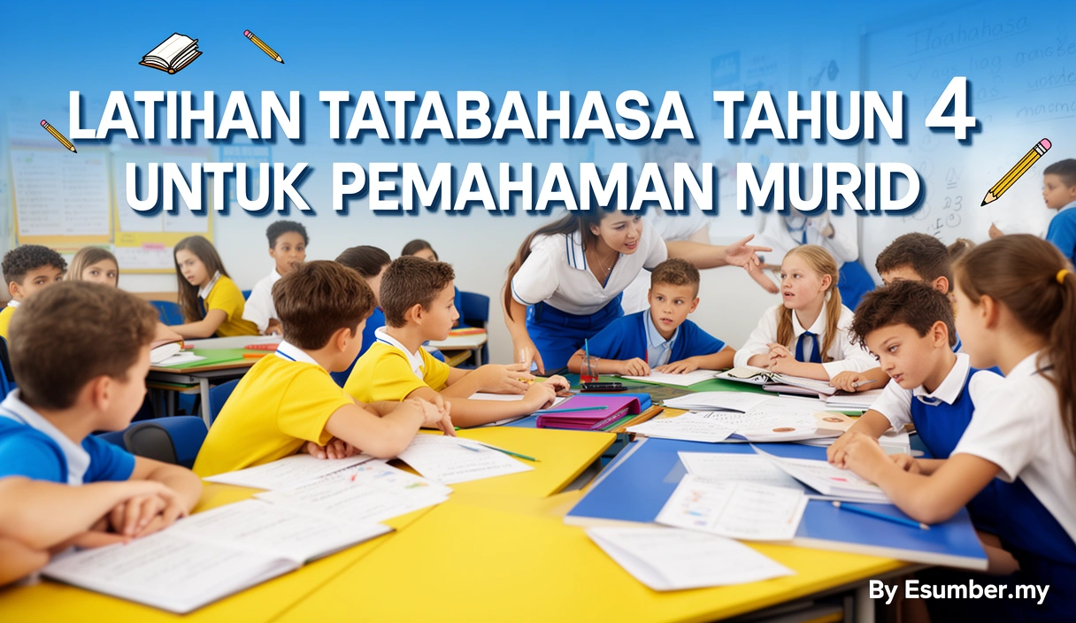 Latihan tatabahasa tahun 4 untuk pemahaman murid
