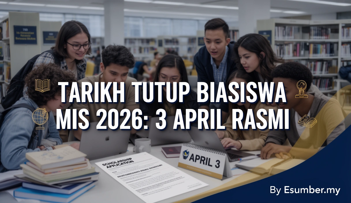 Tarikh Tutup Biasiswa MIS 2026: 3 April Rasmi