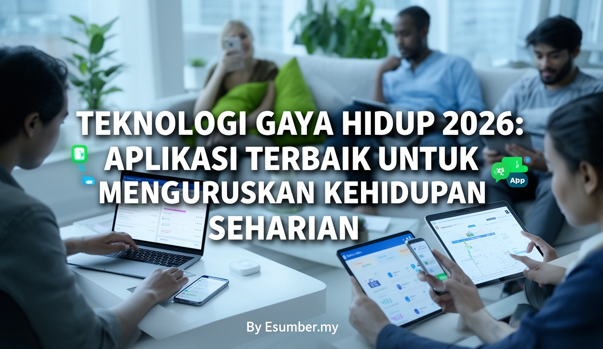 Teknologi Gaya Hidup 2026: Aplikasi Terbaik untuk Menguruskan Kehidupan Seharian