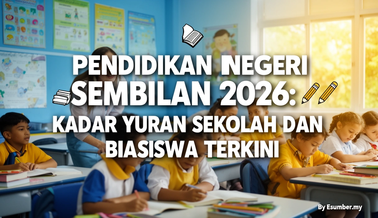 Pendidikan Negeri Sembilan 2026: Kadar Yuran Sekolah dan Biasiswa Terkini