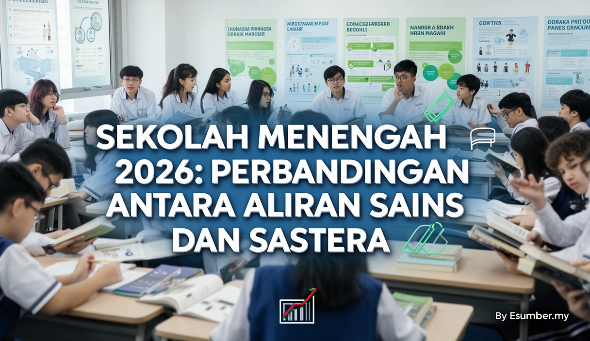 Sekolah Menengah 2026: Perbandingan Antara Aliran Sains dan Sastera