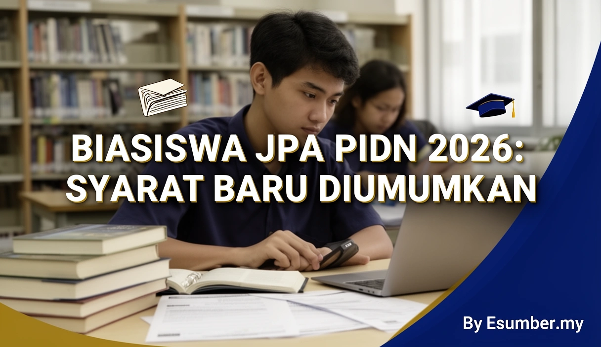 Biasiswa JPA PIDN 2026: Syarat Baru Diumumkan