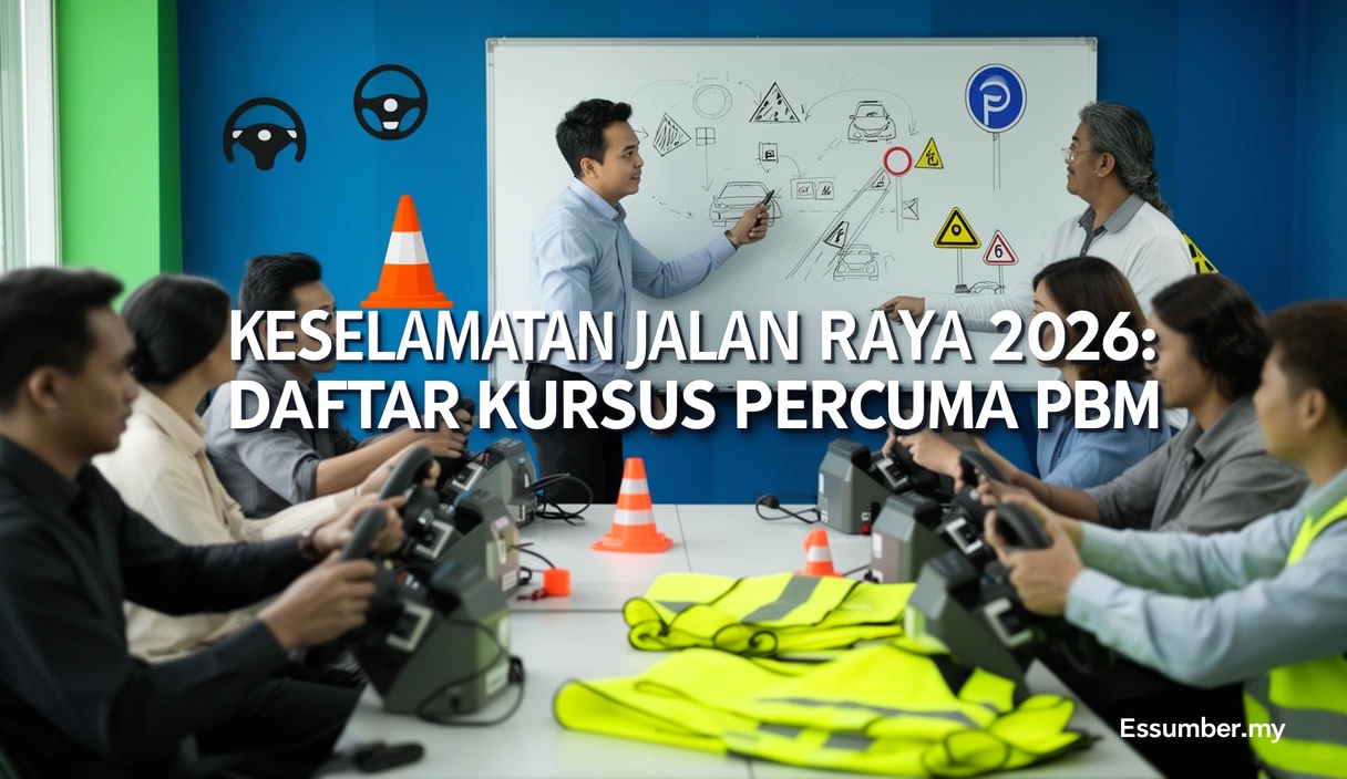 Keselamatan Jalan Raya 2026: Daftar Kursus Percuma PBM